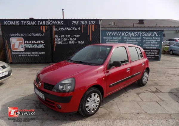 samochody osobowe Renault Clio cena 4500 przebieg: 241986, rok produkcji 2002 z Tomaszów Mazowiecki